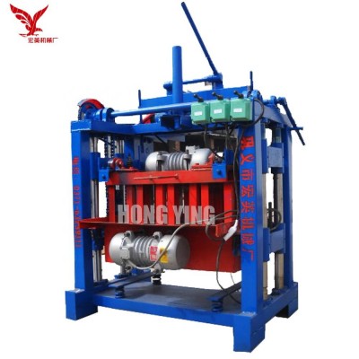 Qmj4-35a Interlock Cement Brick Cinder Hydraulic Block Moulding Machine Prices In Nigeria